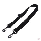 Maxbell 2x Adjustable Shoulder Strap Replacement Detachable Bag Belt w/ Swivel Clips