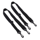 Maxbell 2x Adjustable Shoulder Strap Replacement Detachable Bag Belt w/ Swivel Clips