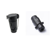 Maxbell 7Pin Trailer Connector Plug Wiring Adapter+7Pin N Type Trailer Light Socket