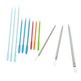 Maxbell 12pcs/lot Wool Tapestry Needles Knitting Accessories for Needlework Craft