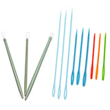 Maxbell 12pcs/lot Wool Tapestry Needles Knitting Accessories for Needlework Craft