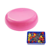 Maxbell Round Magnetic Sewing Pin Holder Pin Cushion with 85pcs Patchwork Pins