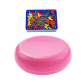 Maxbell Round Magnetic Sewing Pin Holder Pin Cushion with 85pcs Patchwork Pins