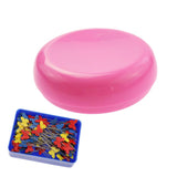 Maxbell Round Magnetic Sewing Pin Holder Pin Cushion with 85pcs Patchwork Pins