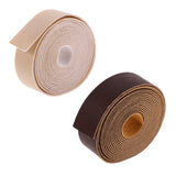 Maxbell 2 Rolls 10m DIY PU Leather Straps Wide Strips Belt Handbag Crafts 2cm Wide