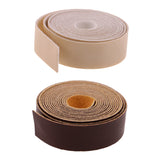 Maxbell 2 Rolls 10m DIY PU Leather Straps Wide Strips Belt Handbag Crafts 2cm Wide