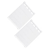 Maxbell 2pcs Expandable Shelf Closet Organizer Storage Adjustable Rack Rod 50-80cm