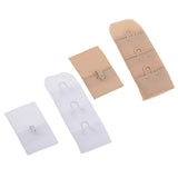 Maxbell Bra back band extension buckles for Women White+Beige
