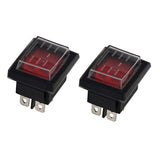 Maxbell 2x Vacuum Cleaner Water Absorber Accessories Switch Motor Waterproof Switch
