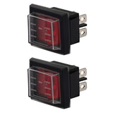 Maxbell 2x Vacuum Cleaner Water Absorber Accessories Switch Motor Waterproof Switch