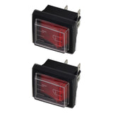 Maxbell 2x Vacuum Cleaner Water Absorber Accessories Switch Motor Waterproof Switch