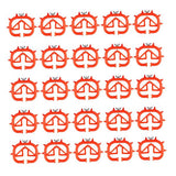 Maxbell 25pcs Plastic Weaner Anti Sucking Calf Cow Cattle Milking Stops Preventer