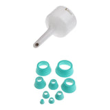 Maxbell Rubber Stopper Buchner Funnel Flask Filtration Set Tool& Buchner Funnel 60mm