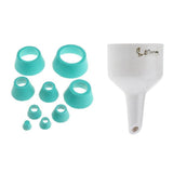 Maxbell Rubber Stopper Buchner Funnel Flask Filtration Set Tool& Buchner Funnel 40mm