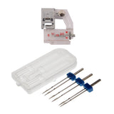 Maxbell 3pcs Sewing Machine  Double Twin Needles + Adjustable Bias Binder Foot