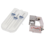 Maxbell 3pcs Sewing Machine  Double Twin Needles + Adjustable Bias Binder Foot