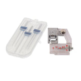 Maxbell 3pcs Sewing Machine  Double Twin Needles + Adjustable Bias Binder Foot
