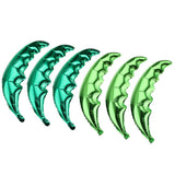 Maxbell 6 Pieces Set Palm Tree Leaf Green Hawaiian Beach Party Balloon Wedding Decor