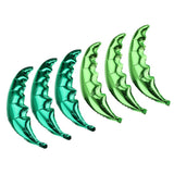 Maxbell 6 Pieces Set Palm Tree Leaf Green Hawaiian Beach Party Balloon Wedding Decor