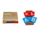 Maxbell Montessori Addition Subtraction Board Alphabets Board Kids Educational Toy