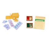 Maxbell Montessori Preschool Kids Math Learning Toy Bank Game Multiply Divide