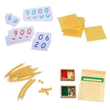 Maxbell Montessori Preschool Kids Math Learning Toy Bank Game Multiply Divide