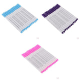 Maxbell 72 Pieces Air Erasable Pen Water Soluble Pens Fabric Marker Blue Purple Pink