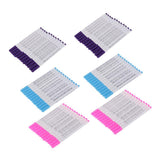 Maxbell 72 Pieces Air Erasable Pen Water Soluble Pens Fabric Marker Blue Purple Pink