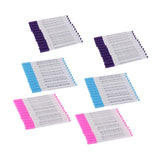 Maxbell 72 Pieces Air Erasable Pen Water Soluble Pens Fabric Marker Blue Purple Pink