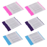 Maxbell 72 Pieces Air Erasable Pen Water Soluble Pens Fabric Marker Blue Purple Pink