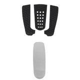 Maxbell EVA Surfing Surfboard Traction Anti-Slip Pad Deck Grip Tail Pad Set Gray