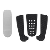 Maxbell EVA Surfing Surfboard Traction Anti-Slip Pad Deck Grip Tail Pad Set Gray