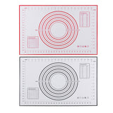 Maxbell 2x Baking Mats Silicone Cake Dough Kneading Rolling Non-Stick Sheet 60x40cm