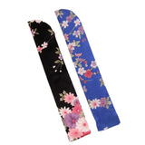 Maxbell 2Pieces Chinese Hand Pocket Fan Bag Cover Holder Protector Pouch