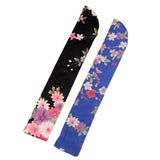 Maxbell 2Pieces Chinese Hand Pocket Fan Bag Cover Holder Protector Pouch