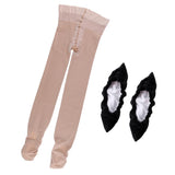 Maxbell Over Boots Ice Figure Skating Tights Pants Leggings with Skate Blade Cover