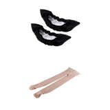 Maxbell Over Boots Ice Figure Skating Tights Pants Leggings with Skate Blade Cover