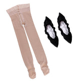 Maxbell Over Boots Ice Figure Skating Tights Pants Leggings with Skate Blade Cover