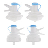 Maxbell 4 Piece Water Bottle Top Spigot Dispenser Valve Faucet Bucket Bibcock Pump