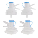 Maxbell 4 Piece Water Bottle Top Spigot Dispenser Valve Faucet Bucket Bibcock Pump