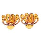Maxbell 2 Pack Women's  Hair Claw Clips Thick Hair Octopus Jaw Folding Hairpin