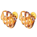 Maxbell 2 Pack Women's  Hair Claw Clips Thick Hair Octopus Jaw Folding Hairpin
