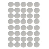Maxbell 40x Round Stainless Steel Tag  Findings Pet Identification Metal Blank 20mm