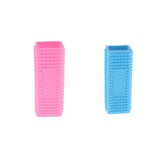 Maxbell 2 pcs Pet Dog Cat Hair Remover Clothes Carpet Fur Brush Cleaner Pink Blue