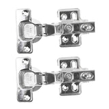 Maxbell 2 Pieces Stainless Steel Cabinet Cupboard Door Hinge Furniture Hardware