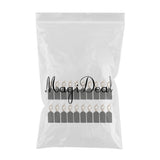 Maxbell 20 Pieces Mini Rectangle Wooden Blackboard Chalkboard Tags