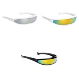 Maxbell 3Pcs Futuristic Space Alien Eyeglasses Funny Cosplay Party Robot Sunglasses