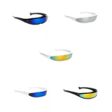 Maxbell 5x Futuristic Soldier Glasses Space Alien Robot Sunglass Cosplay Photo Props
