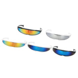 Maxbell 5x Futuristic Soldier Glasses Space Alien Robot Sunglass Cosplay Photo Props