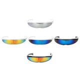 Maxbell 5x Futuristic Soldier Glasses Space Alien Robot Sunglass Cosplay Photo Props